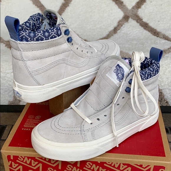 VANS SK8-Hi Mte Grey Violet/BlcDBlc WMNS - Picture 9 of 16